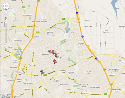 Directions to Alexandra