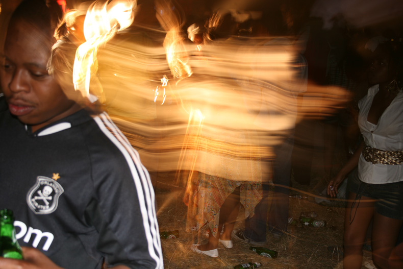 Secondary to the other