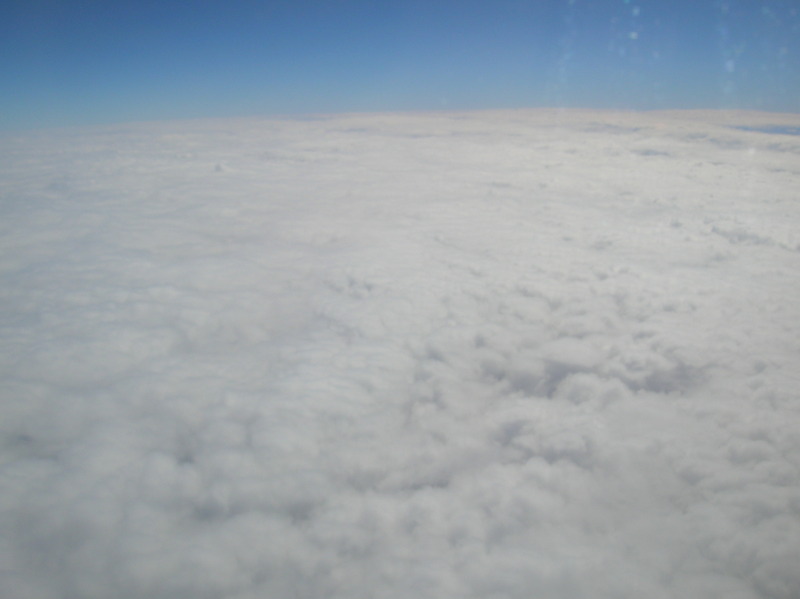 Looking DOWN at the clouds