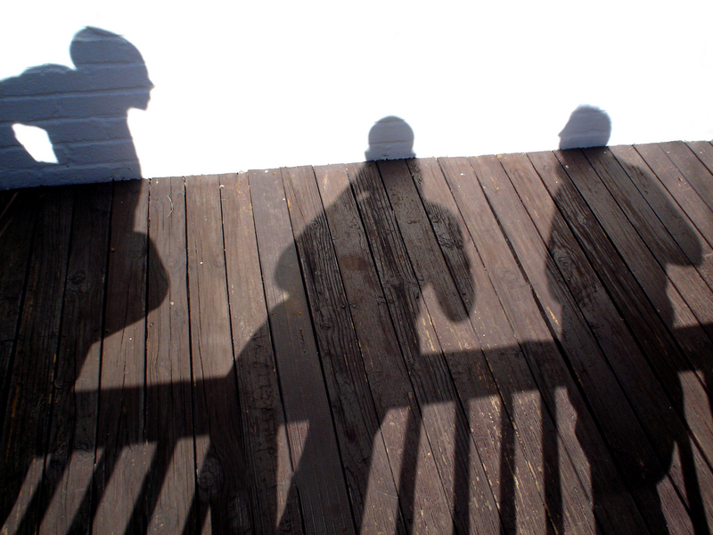 The 3 guys that kept on following us...