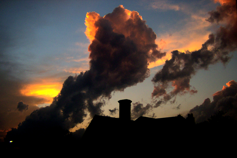 Burning Clouds / Sky