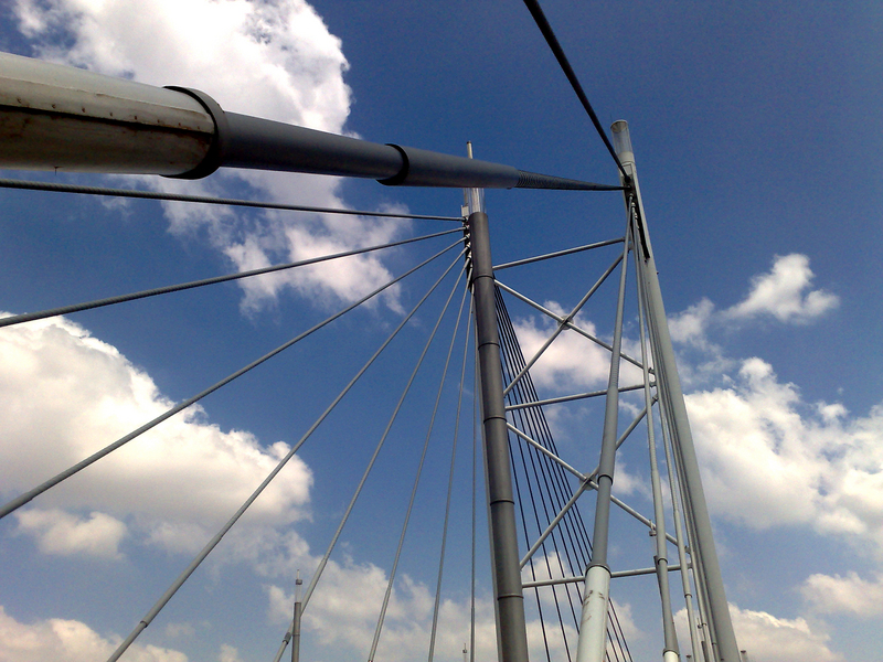 Nelson Mandela bridge...