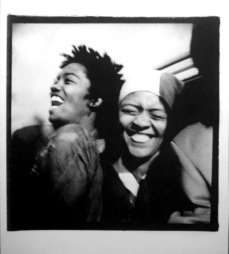 My baby brother and our cousin, on the back of a bakkie