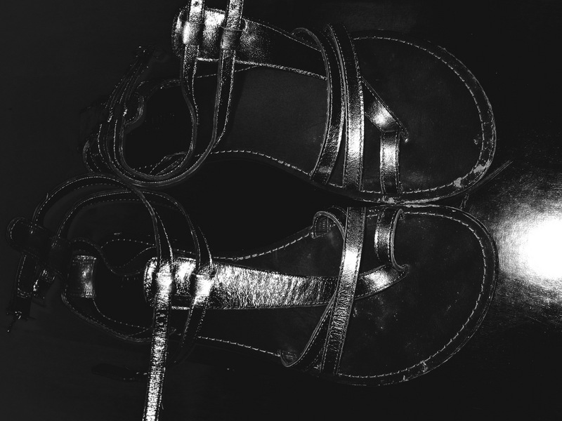 These shoes were made for walking... [01]