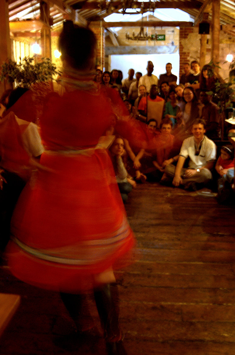 Wu Di Dances the Mongolian dance