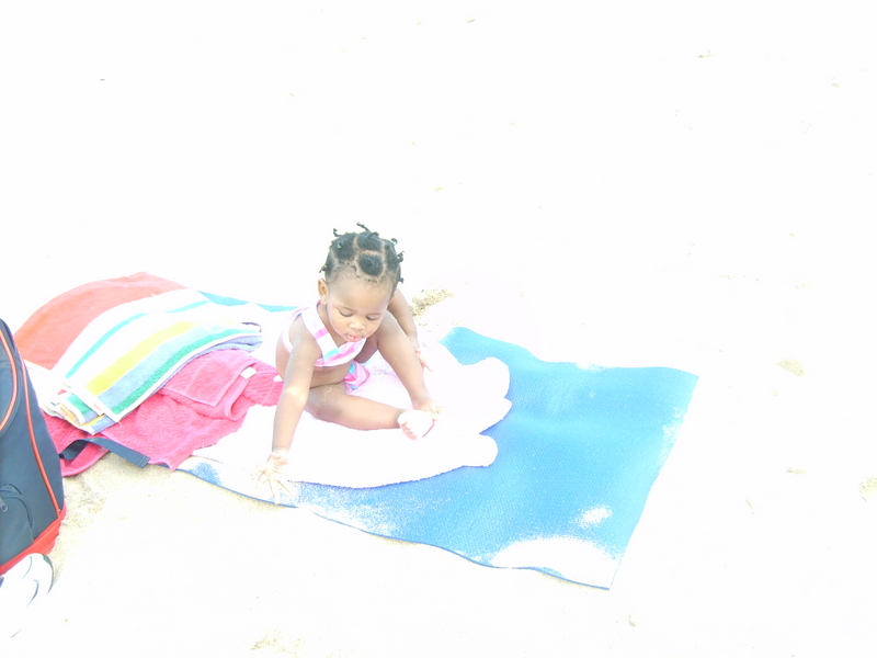 I can do the beach thing too