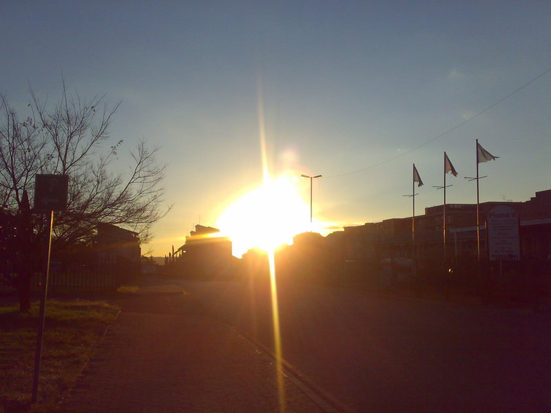 Randburg sunset