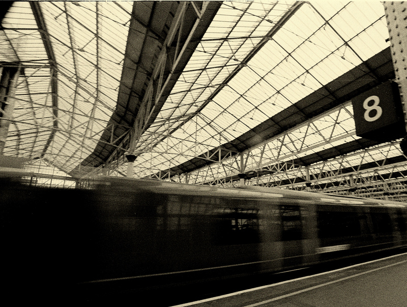Departing Platform 8 - Waterloo
