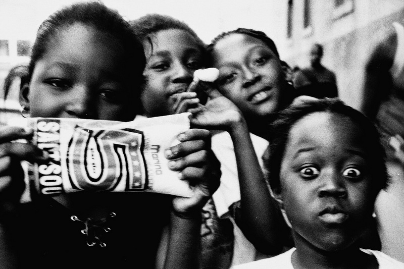 nonchalant inner city children