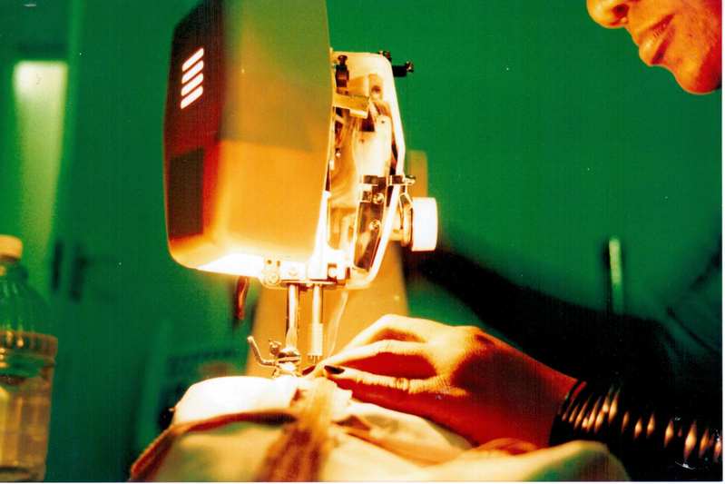 work it! [womyn with a sewing machine]*