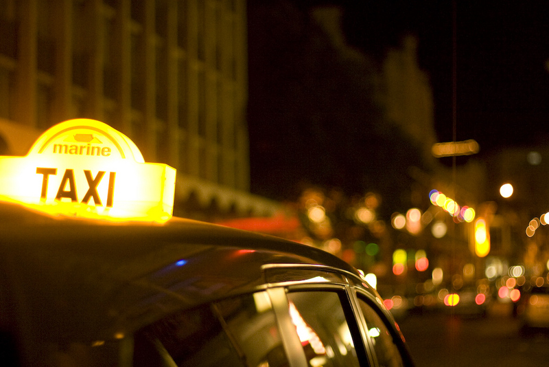 Taxi on Long Street