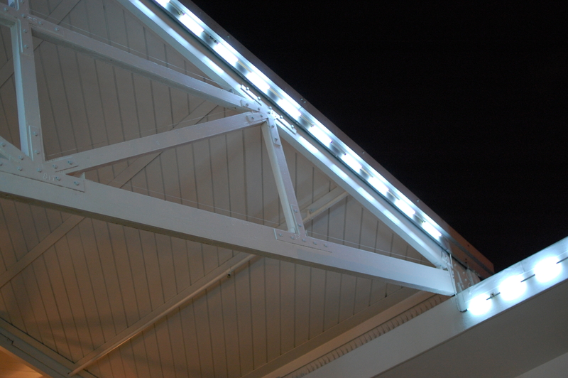 The roof ..the roof ..the roof is on fire