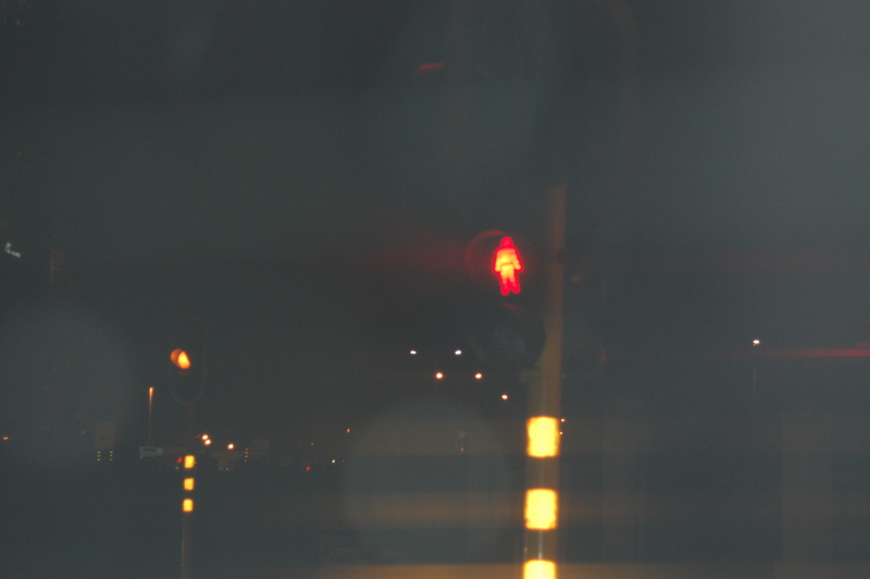 the light seems, always, stuck on red