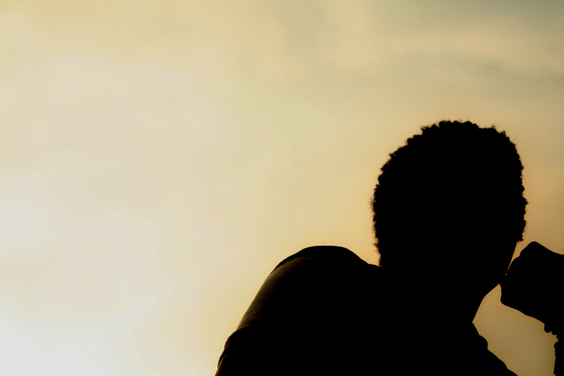 chasing silhouette...