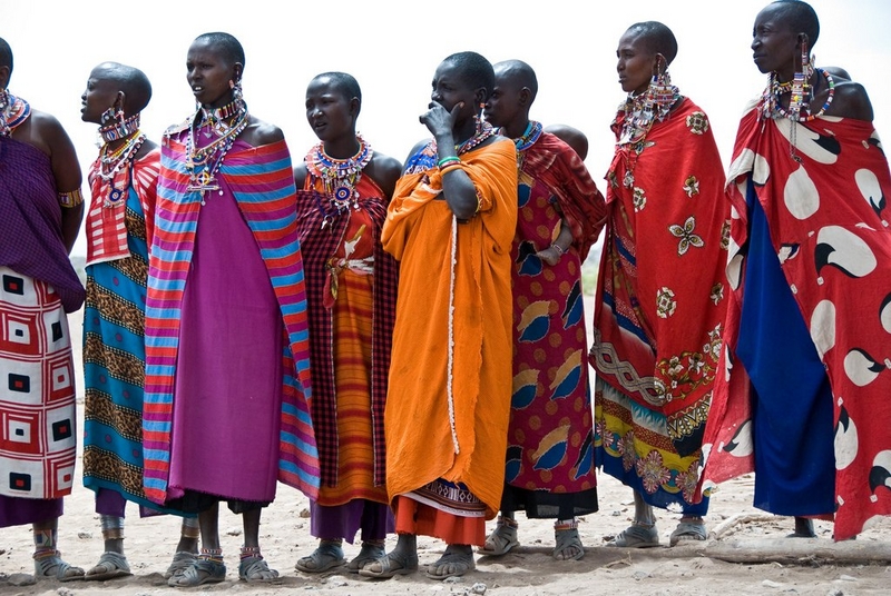 I love the colours of Africa