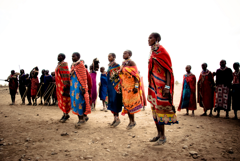 Welcome - [The men and women of the Masai]