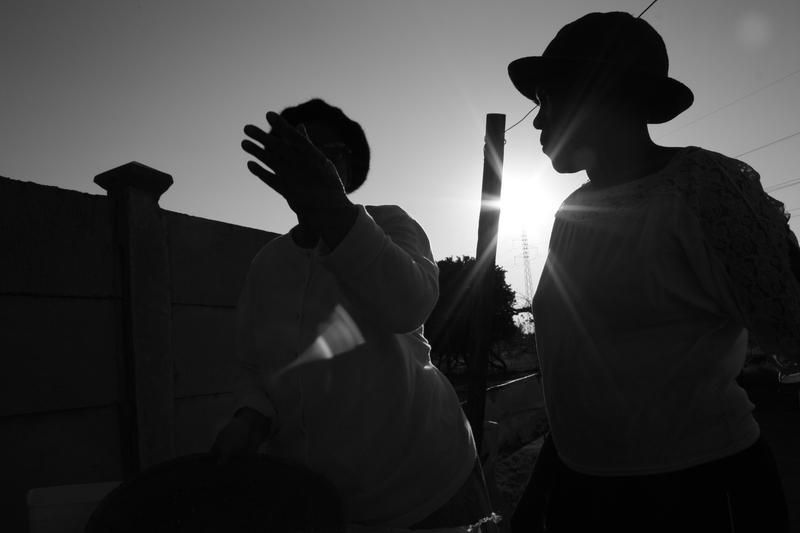 Just Before the sifting