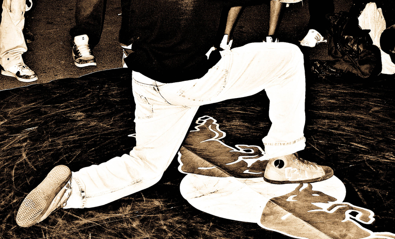 pebbles on the dancefloor