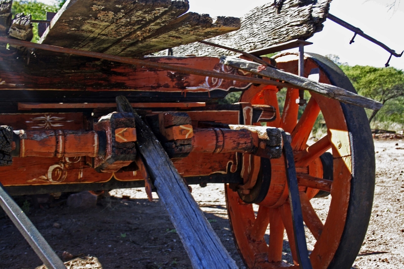 Koloi ya Dikgomo (Ox Wagon)