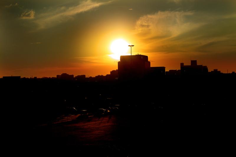 Sunset In JHB Bree Street