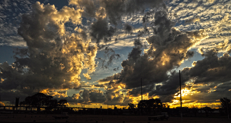 Cloudy with a chance of a good shot.