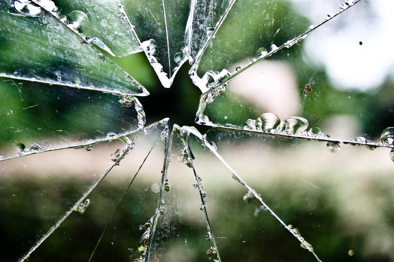 broken glass