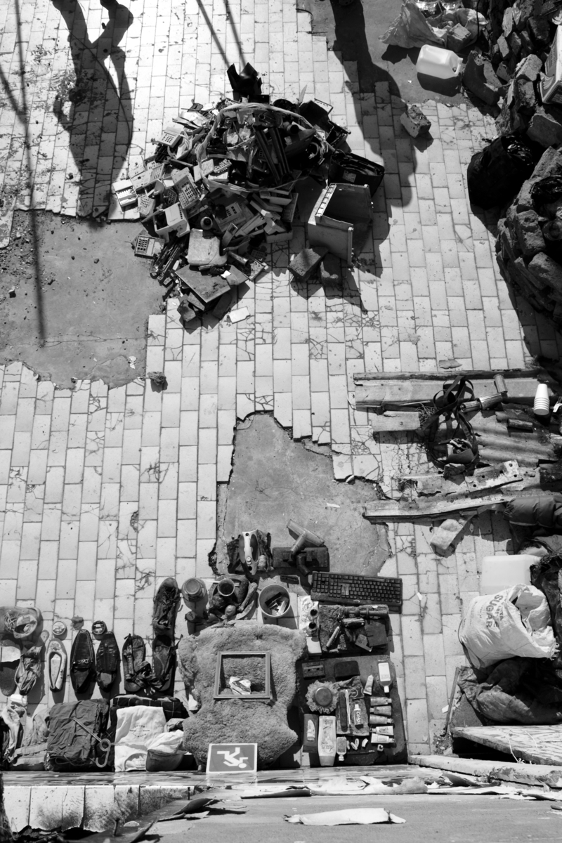 Remnants of their lives.