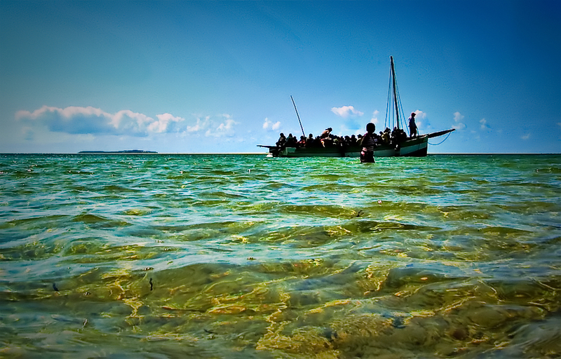Reflections from the sea