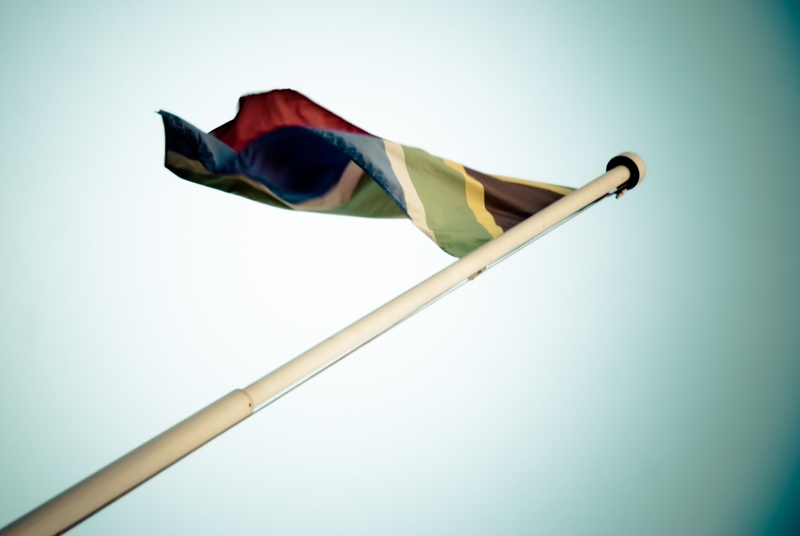 [Less is more]. Fly your colours.