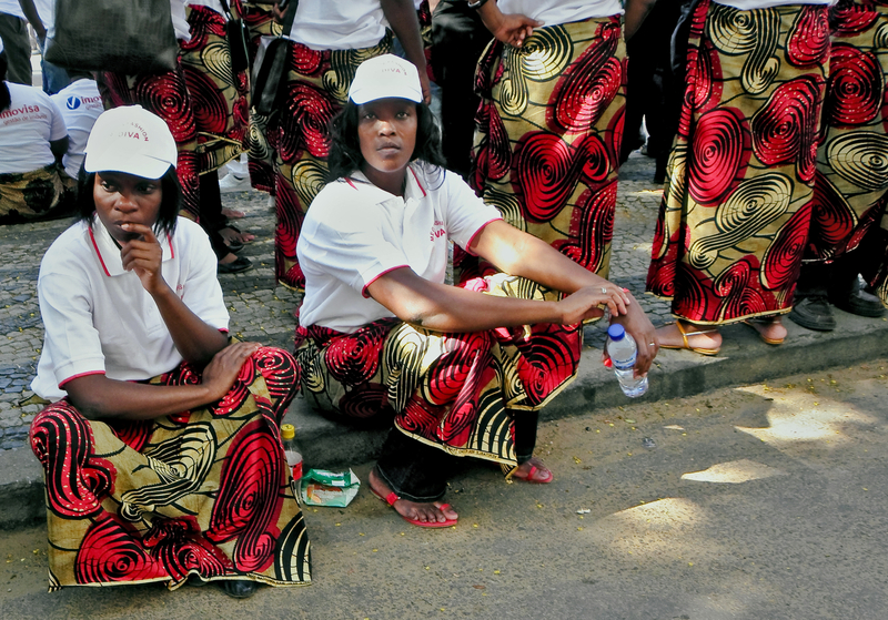 Women Mozambican worker
