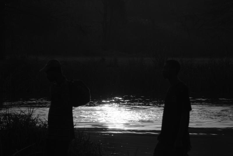 Takin a walk at dusk........long way home......!