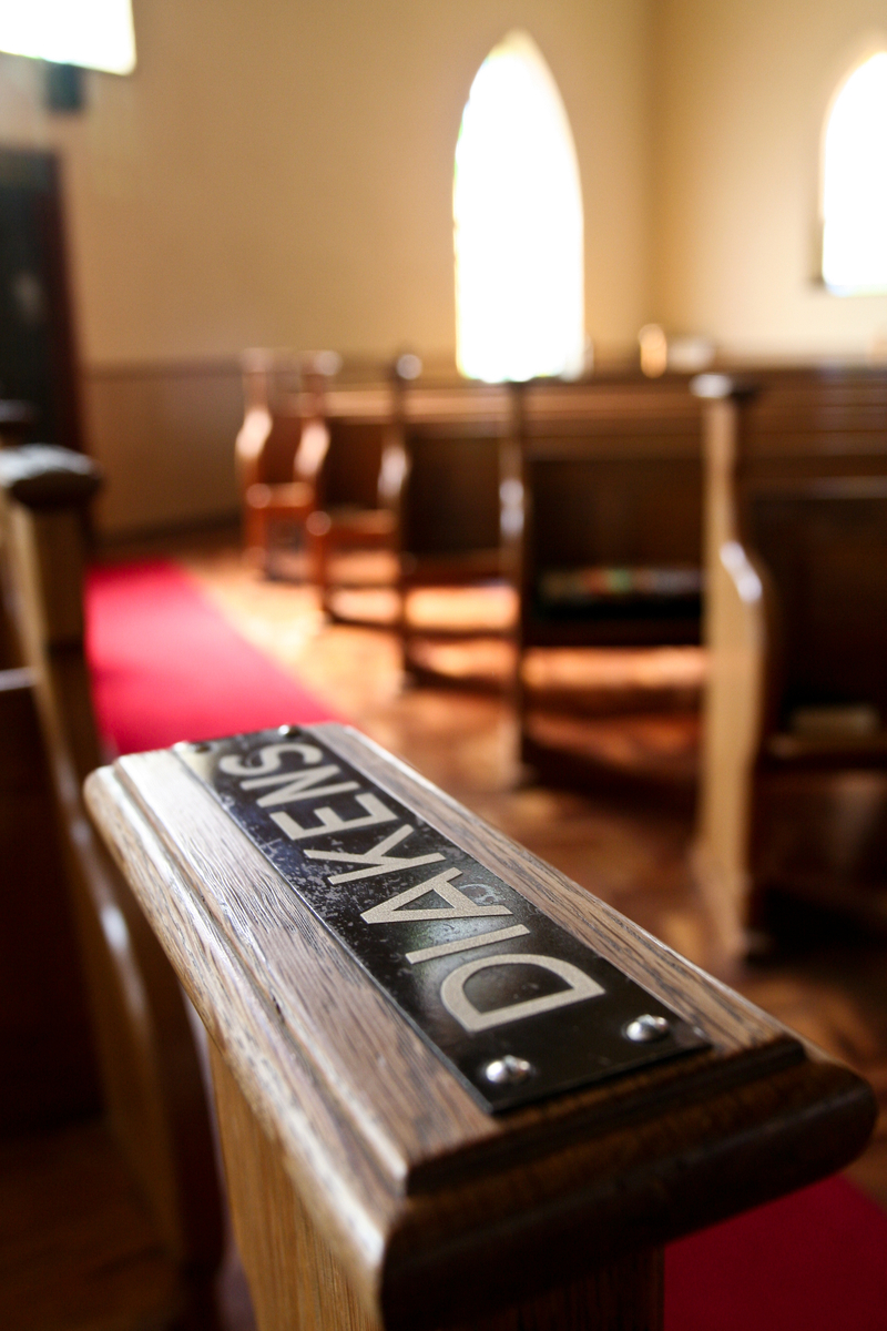 Reserved for deacons