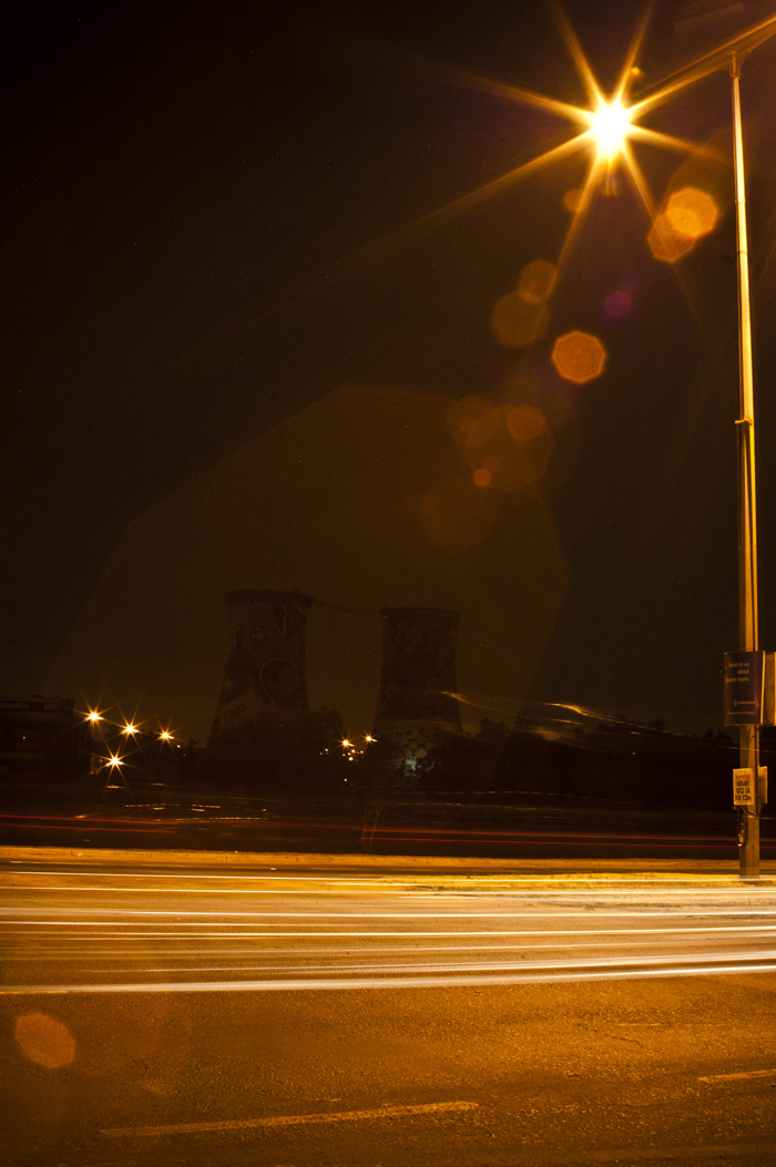 Soweto Towers...at night