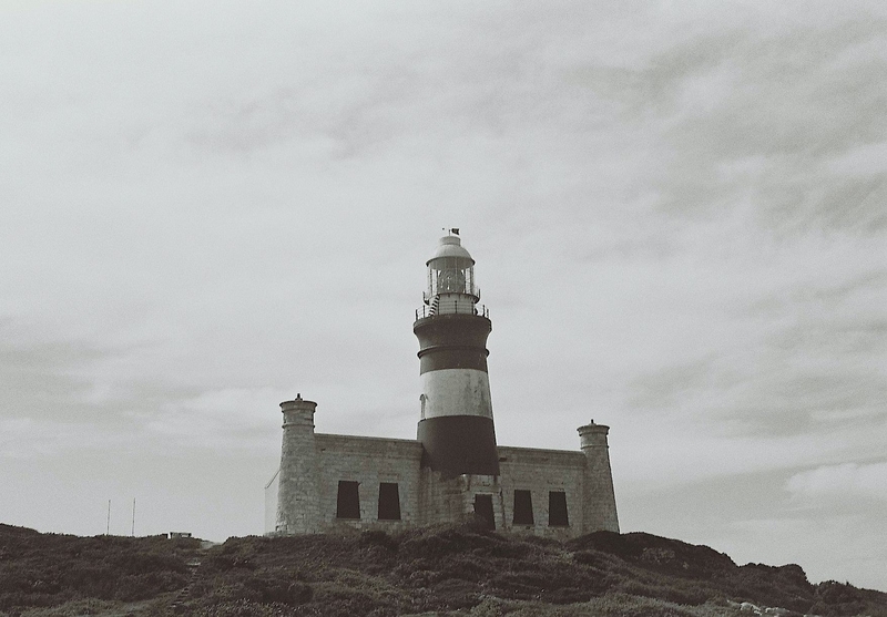 lone castle on a hill