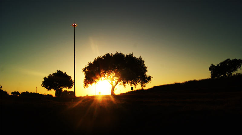 Letting a new day begin