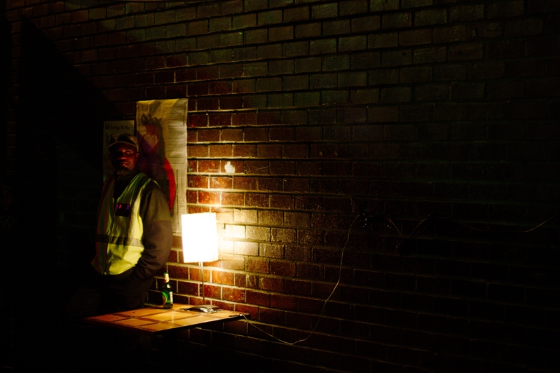 artificial candle light