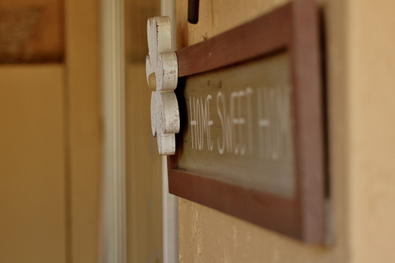 When everything else seems blurry......home will always stick out!