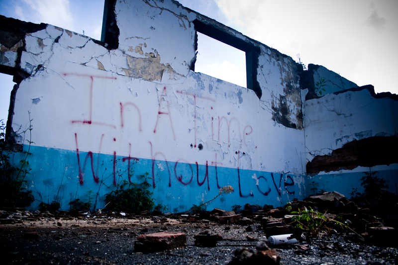 In a time without love