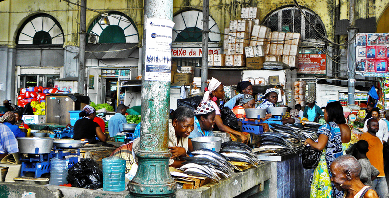Maputo market