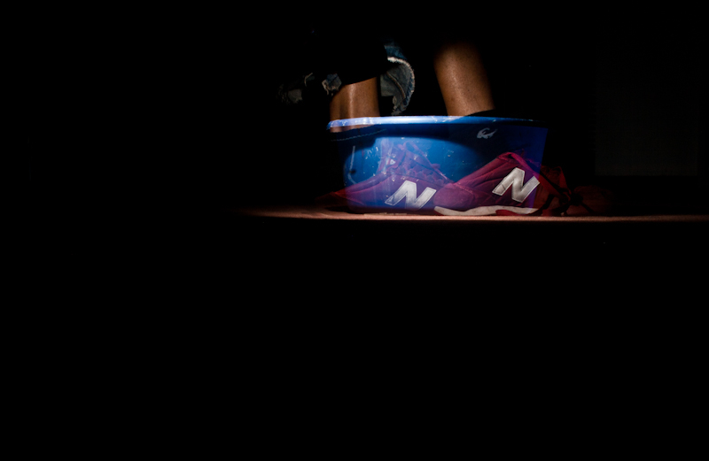 ( still in the bucket )