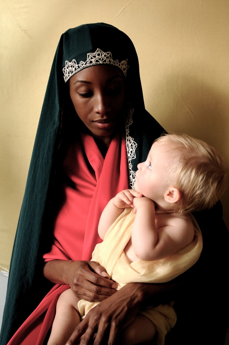 Black Mothers who raise White babies