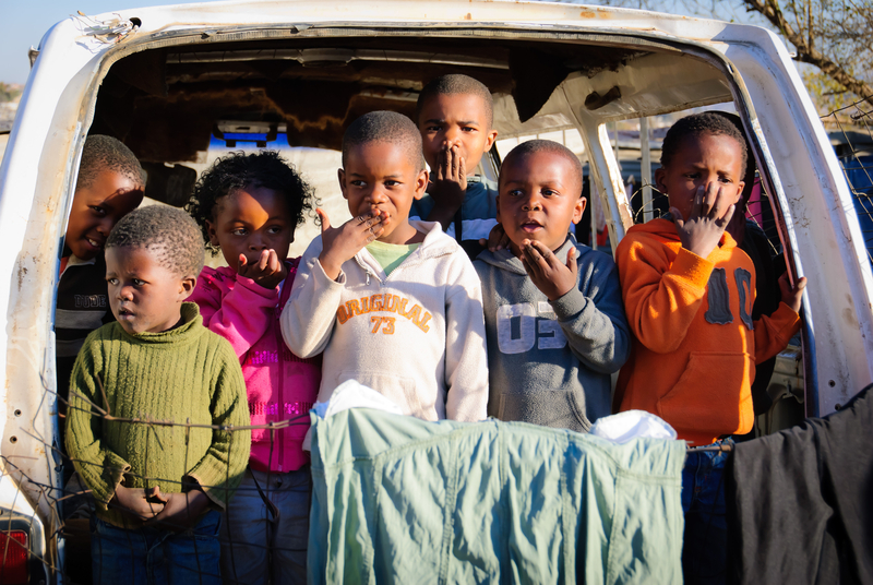 The kids of Diepsloot
