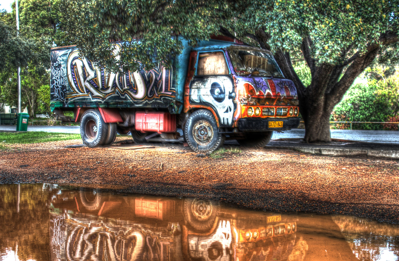 Truck, store or Canvas