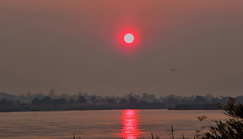 Zambezi river in  City of Tete