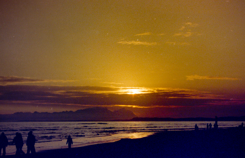 Sunset on the Strand