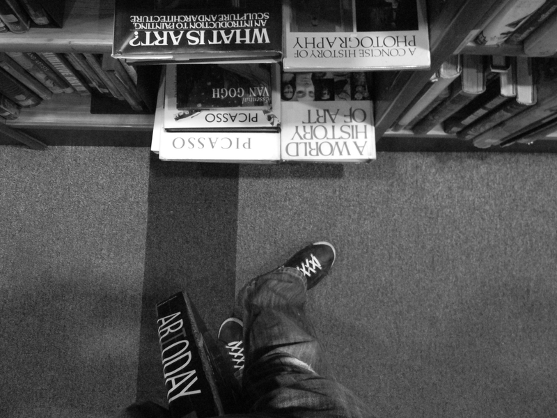 one day at da library