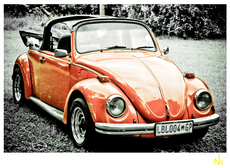 Behind the reflection!