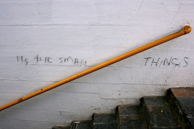 The wall that says it all