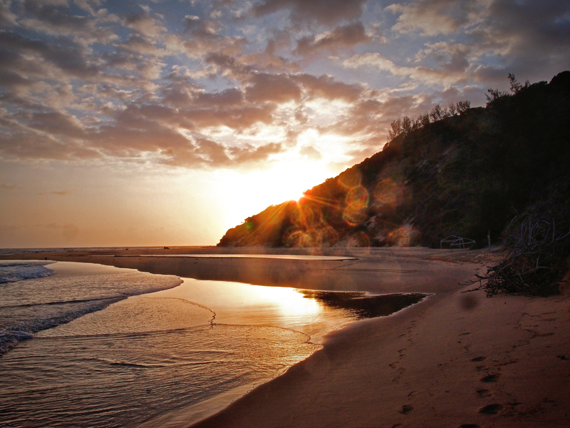 Sunrise in the Ponta do Ouro