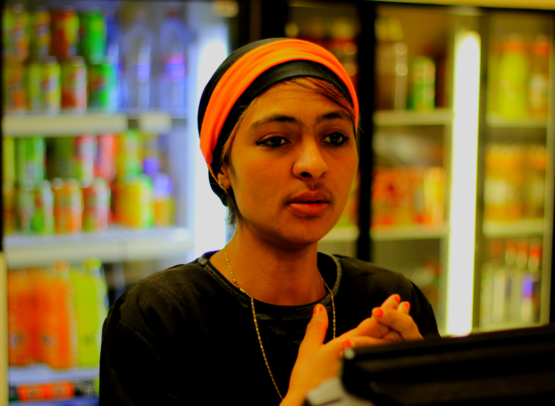 The unidentified lady